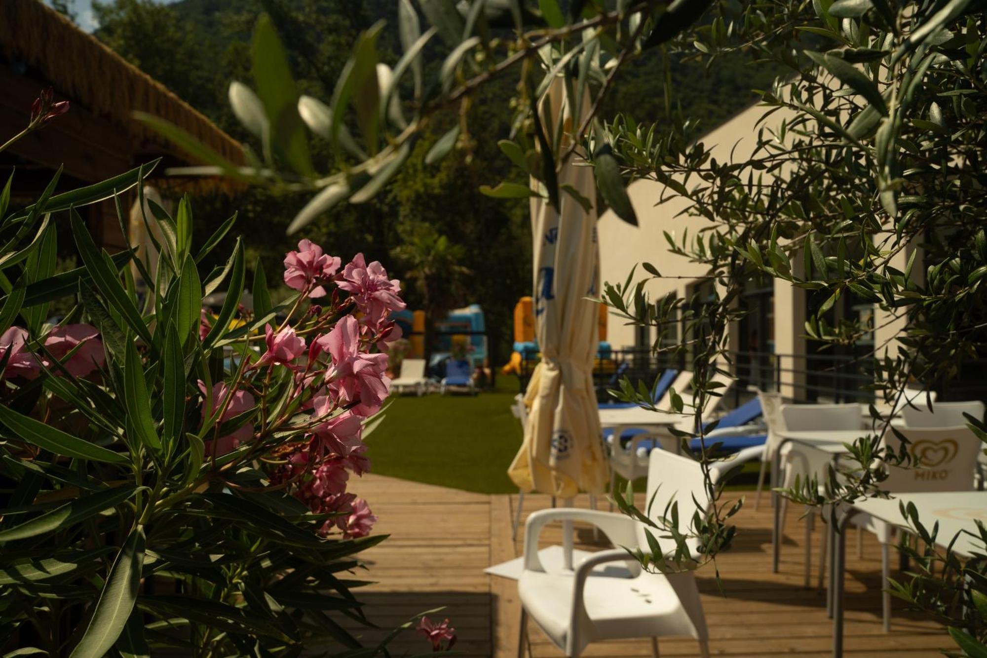 Camping Paradis La Marmotte Акс-ле-Терм Екстериор снимка