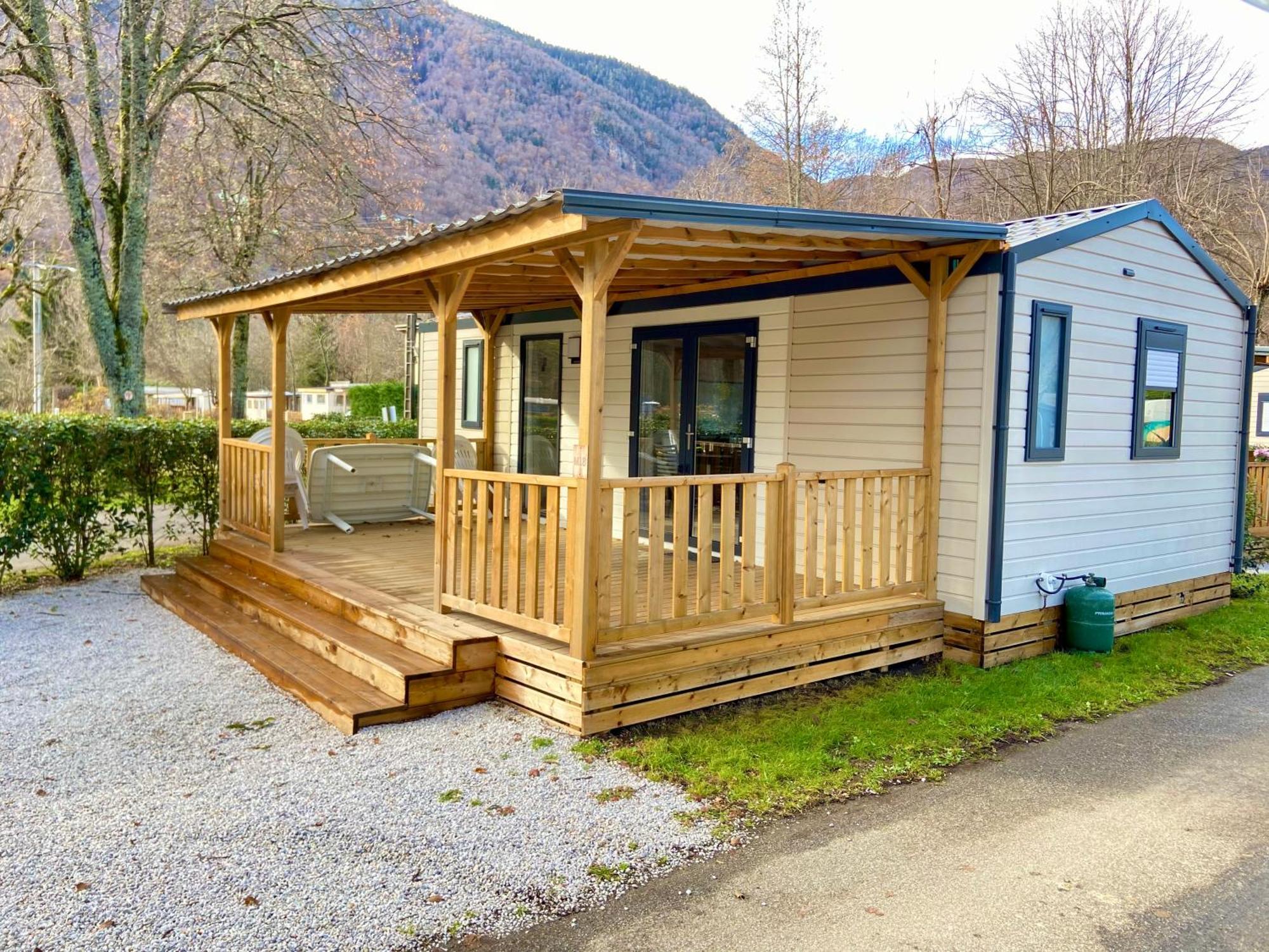 Camping Paradis La Marmotte Акс-ле-Терм Екстериор снимка